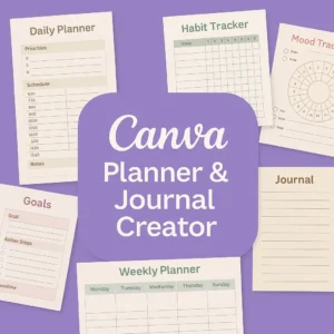 Canva - Planner & Journal Creator – Design Your Perfect Organizational Tools