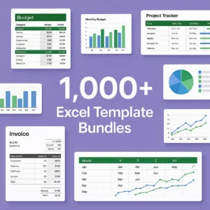 1,000+ Excel Template Bundles – Simplify Your Data Management