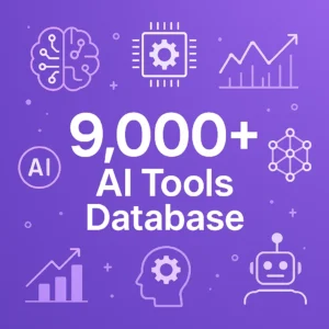 9,000+ AI Tools Database – Comprehensive Resource for AI Solutions