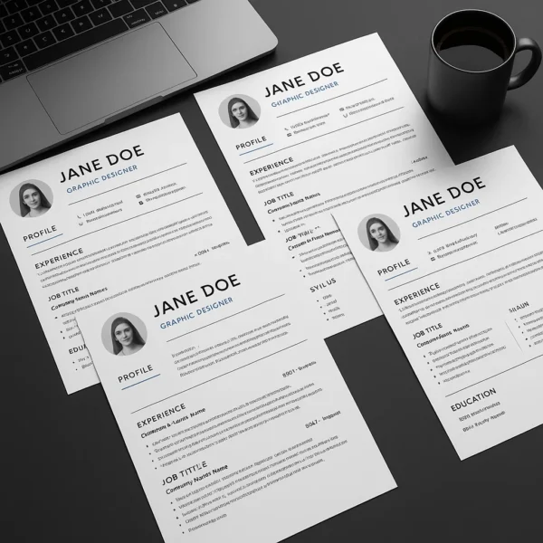 Resume Templates Collection – Modern & Professional CV Designs